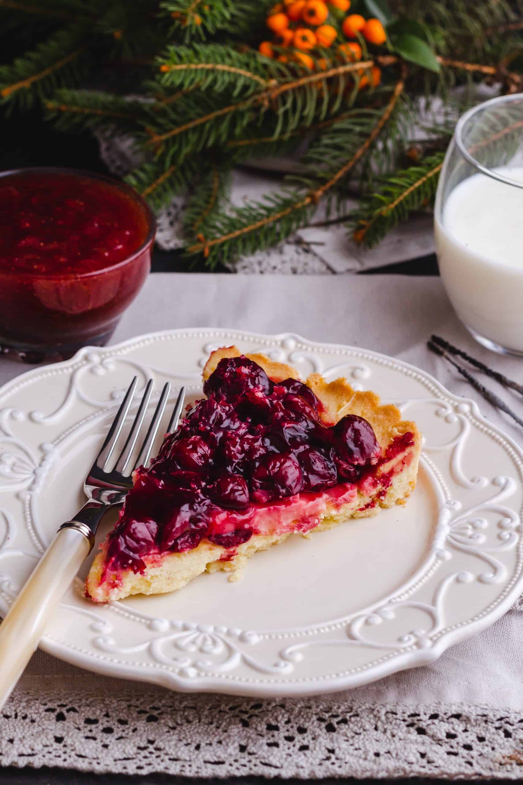 German Desserts - 41 Best Desserts in Germany to Try 42 raspberry custard Kuchen raspberry pie scaled