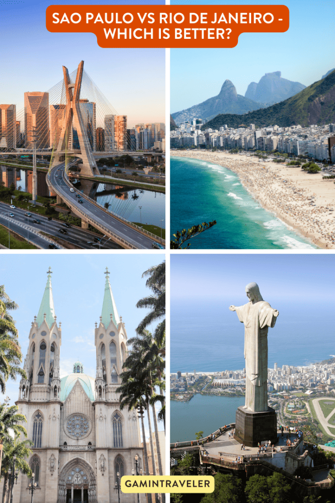 Comparison Sao Paulo vs Rio de Janeiro - Which is Better? 1 Sao Paulo vs Rio de Janeiro - Which is Better?