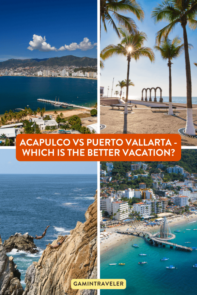 Comparison Acapulco vs Puerto Vallarta - Which is the Better Vacation? 2 Acapulco vs Puerto Vallarta - Which is the Better Vacation?