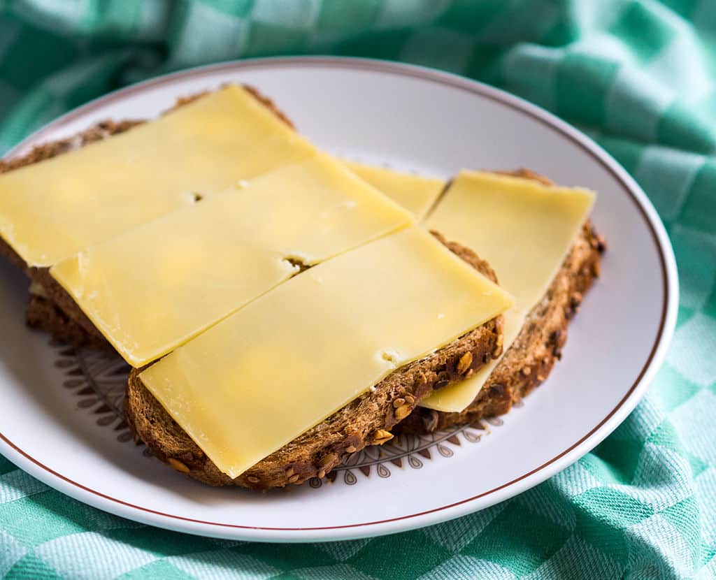 Dutch Breakfast - 35 Best Breakfast in Netherlands and Traditional Dutch Breakfast 3 Boterham-oude-kaas-Traditional-Dutch-breakfast, Dutch Breakfast - 35 Best Breakfast in Netherlands and Traditional Dutch Breakfast