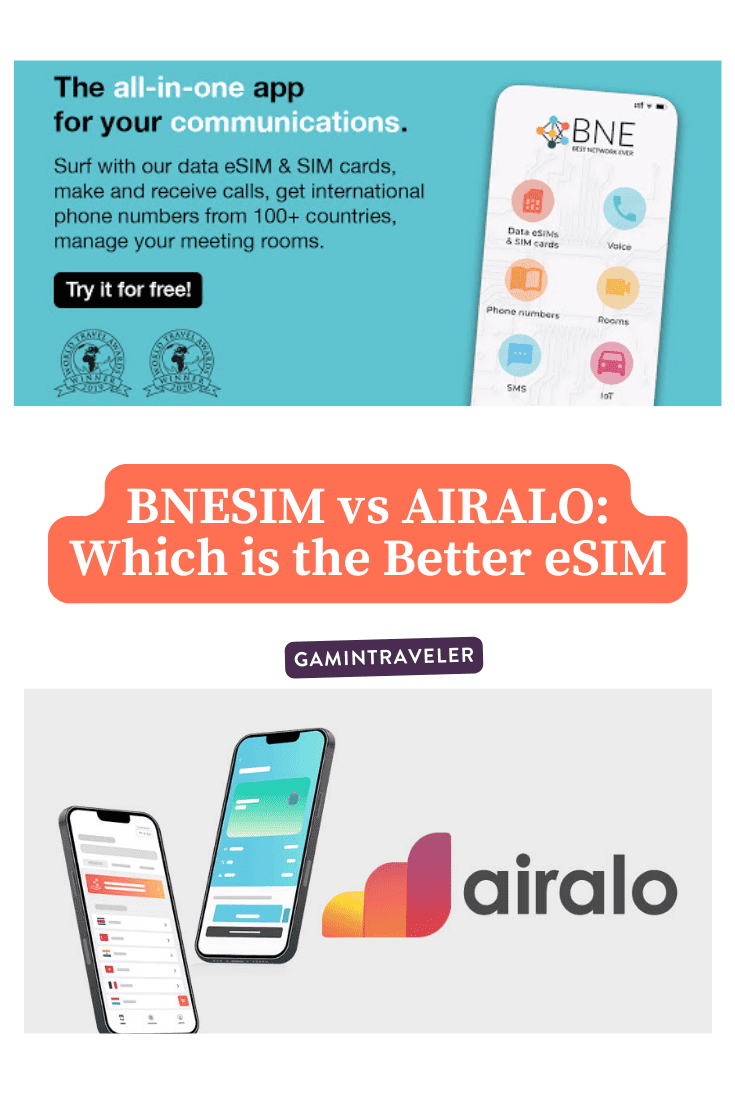 BNESIM vs Airalo - Which is the Better eSIM? 1 BNESIM vs Airalo - Which is the Better eSIM?