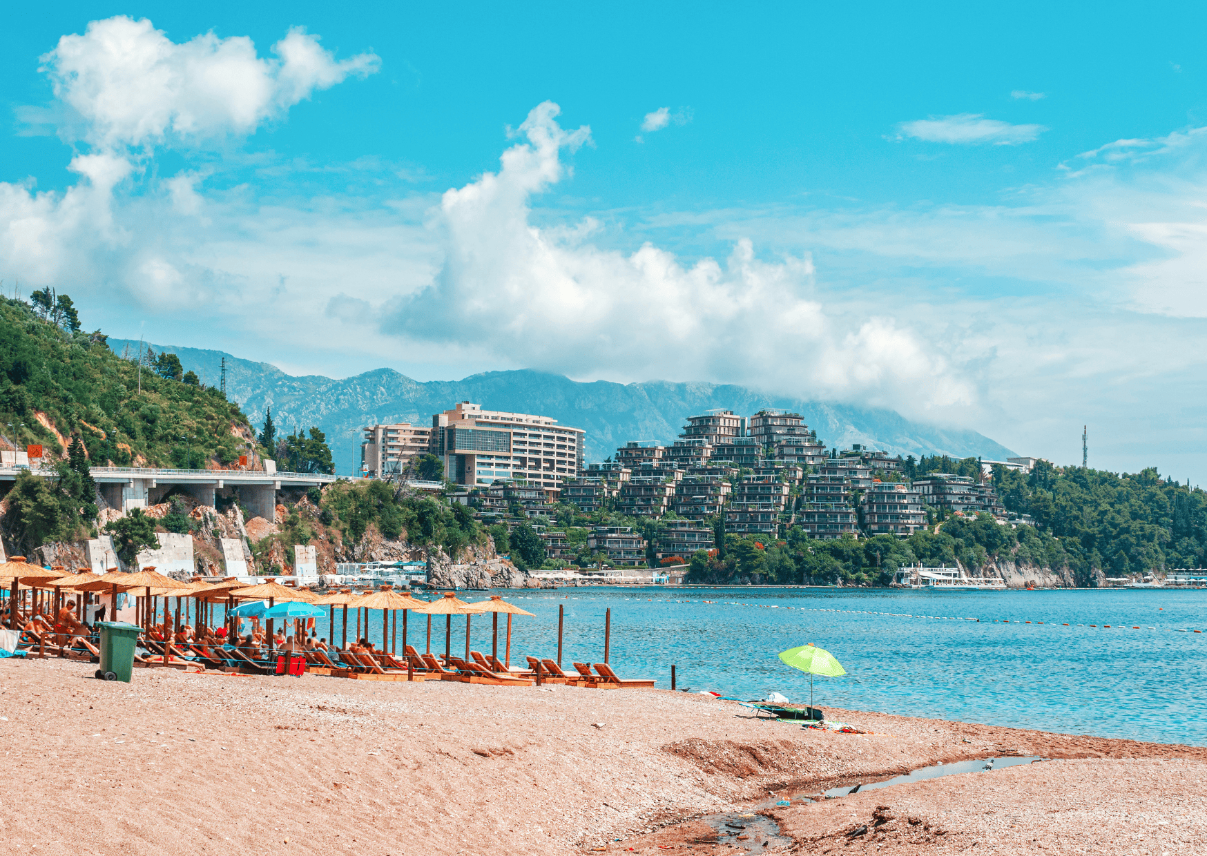 15 Cheapest Countries to Travel in 2025 (That Still Feel Like Luxury) 12 Budva vs Kotor Slovenska beach in Budva Montenegro Kotor vs Budva 1