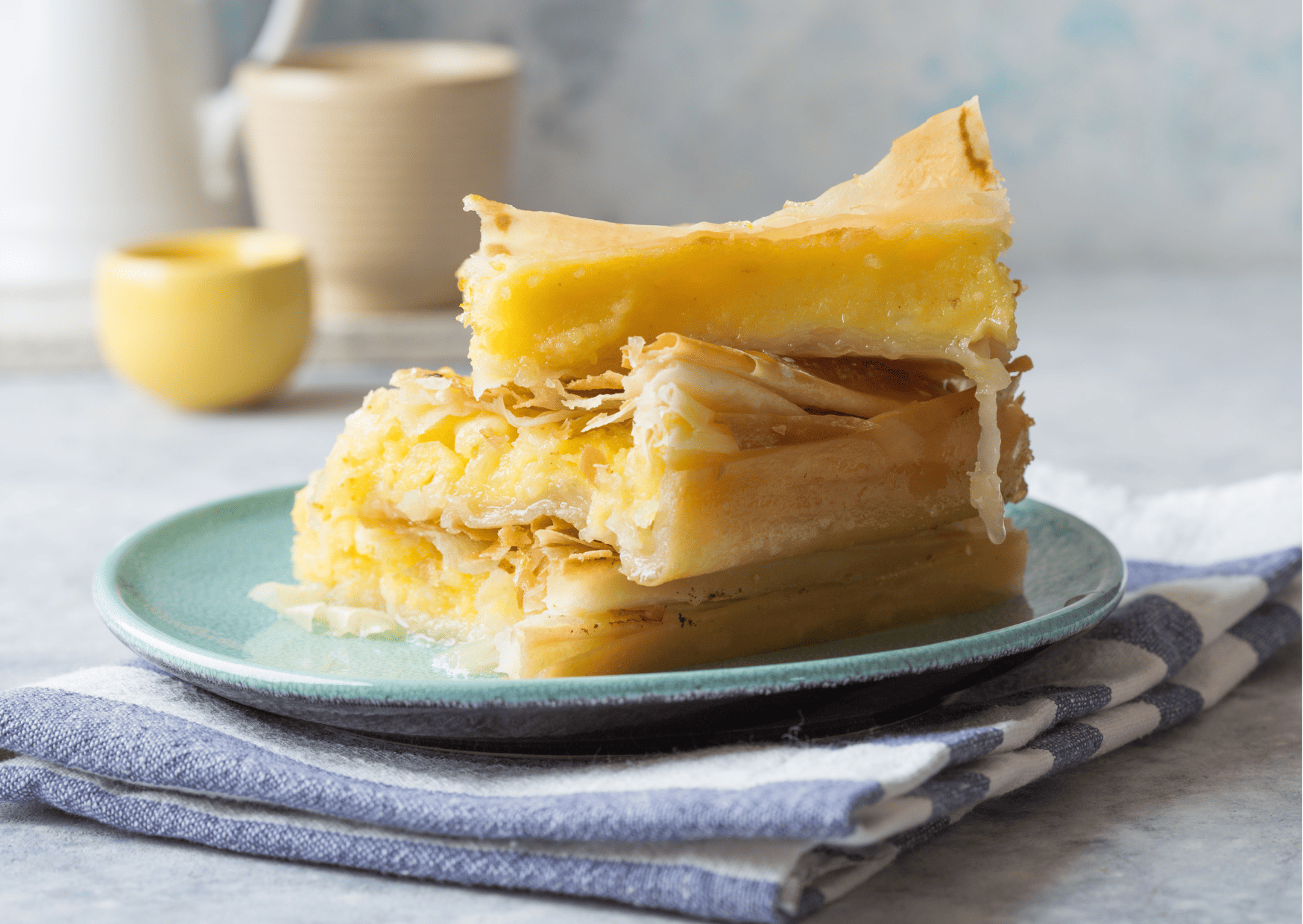 Cypriot Desserts - 13 Best Desserts in Cyprus to Try (plus some Greek Desserts) 4 Galaktoboureko, cyprus desserts, desserts in cyprus, cypriot desserts, greek desserts, desserts in greece