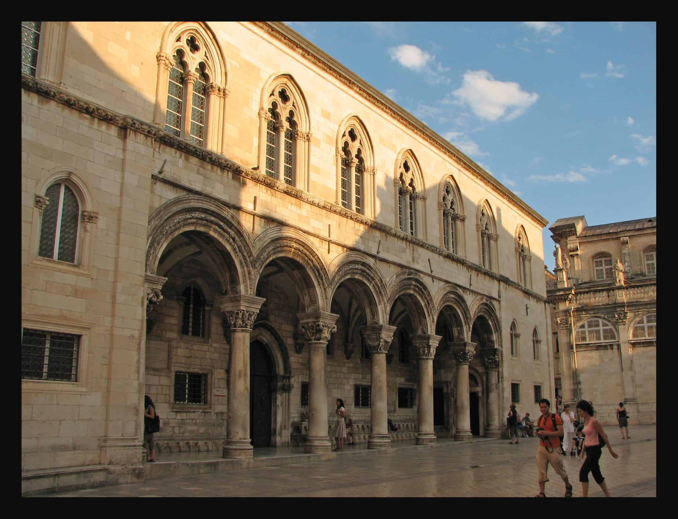 Why European Cities Are Banning These 13 'Tourist Habits' 5 Rectors Palace Dubrovnik Croatia Split vs Dubrovnik Dubrovnik vs Split scaled
