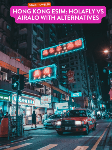 Hong Kong eSIM: Holafly vs Airalo with Alternatives