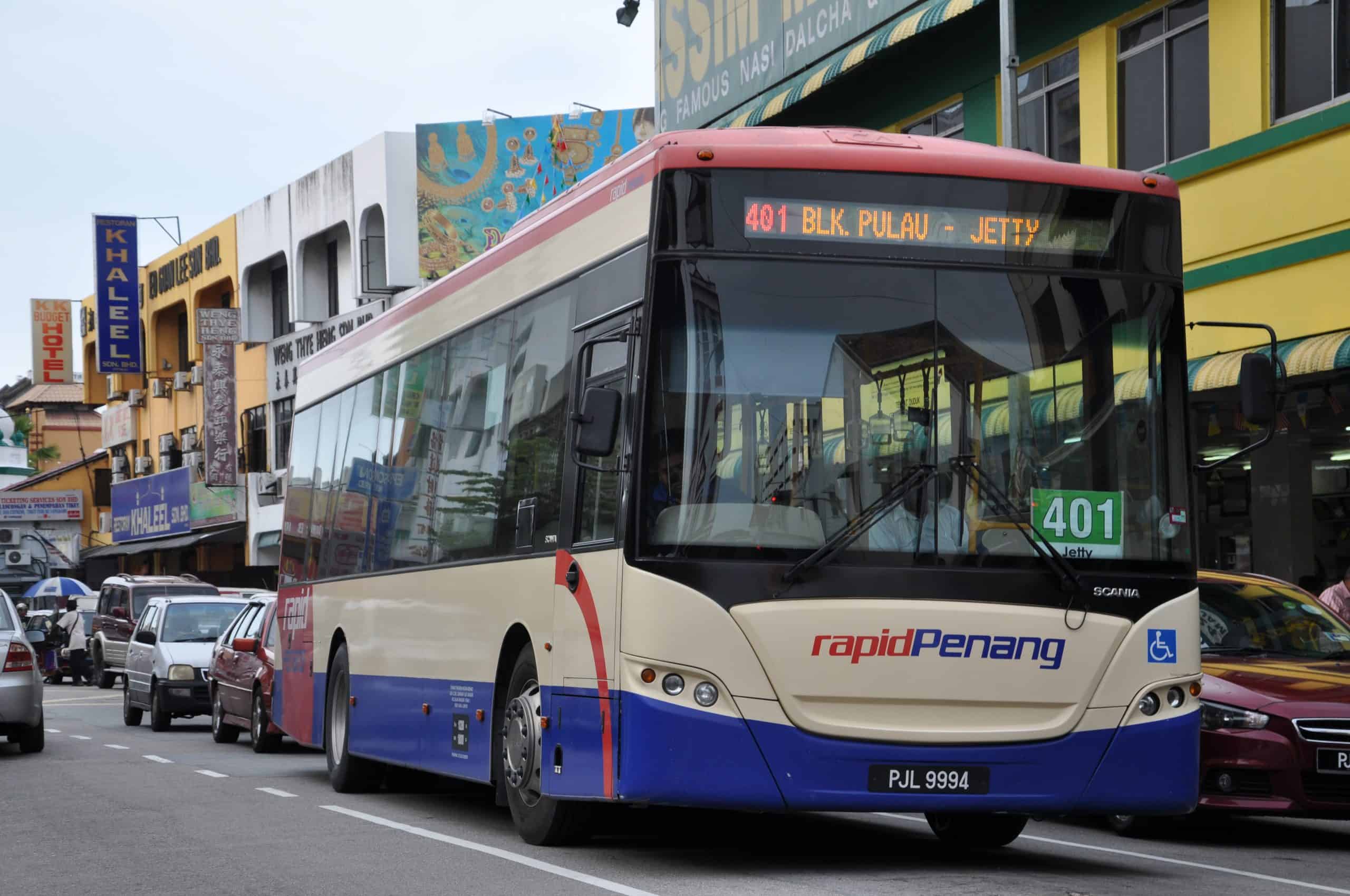 How To Get From Penang Airport to Georgetown Best Way 2 Rapid Penang Airport Bus 401