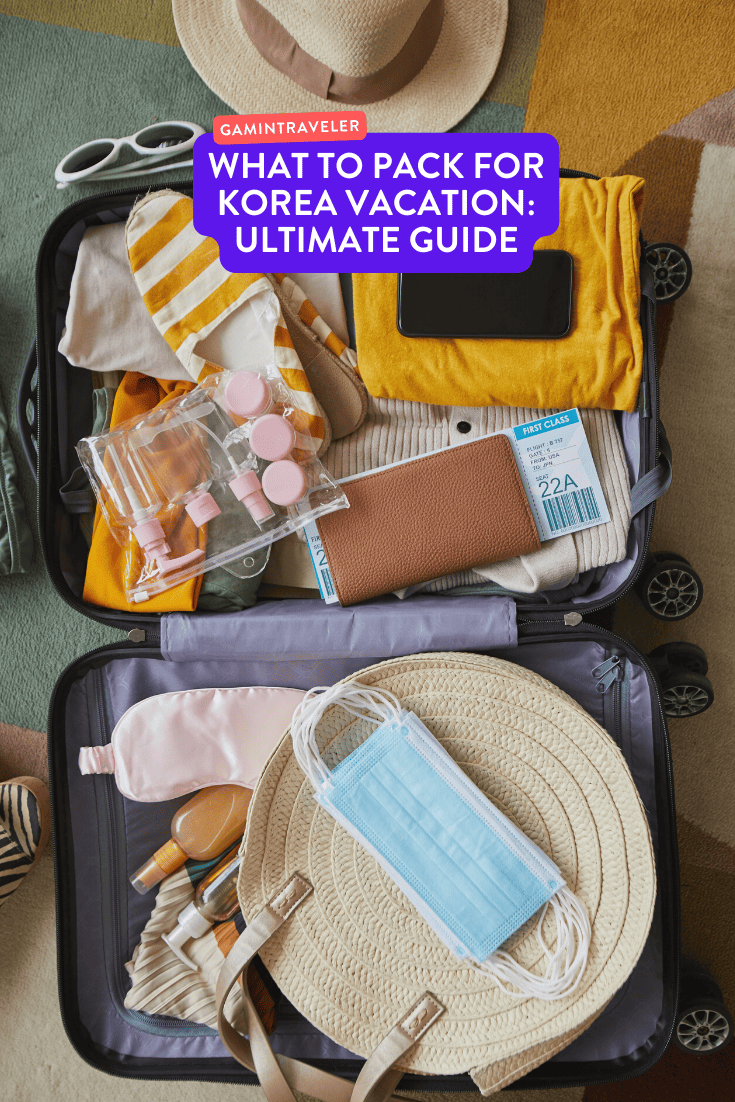What to Pack for Korea: Your Ultimate Travel Guide 1 What to Pack for a Korea Vacation: Your Ultimate Travel Guide
