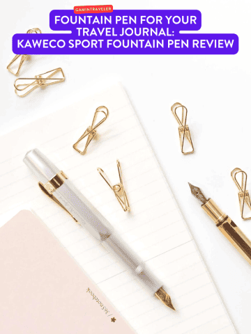 Fountain-Pen-for-Your-Travel-Journal-Kaweco-Sport-Fountain-Pen-Review