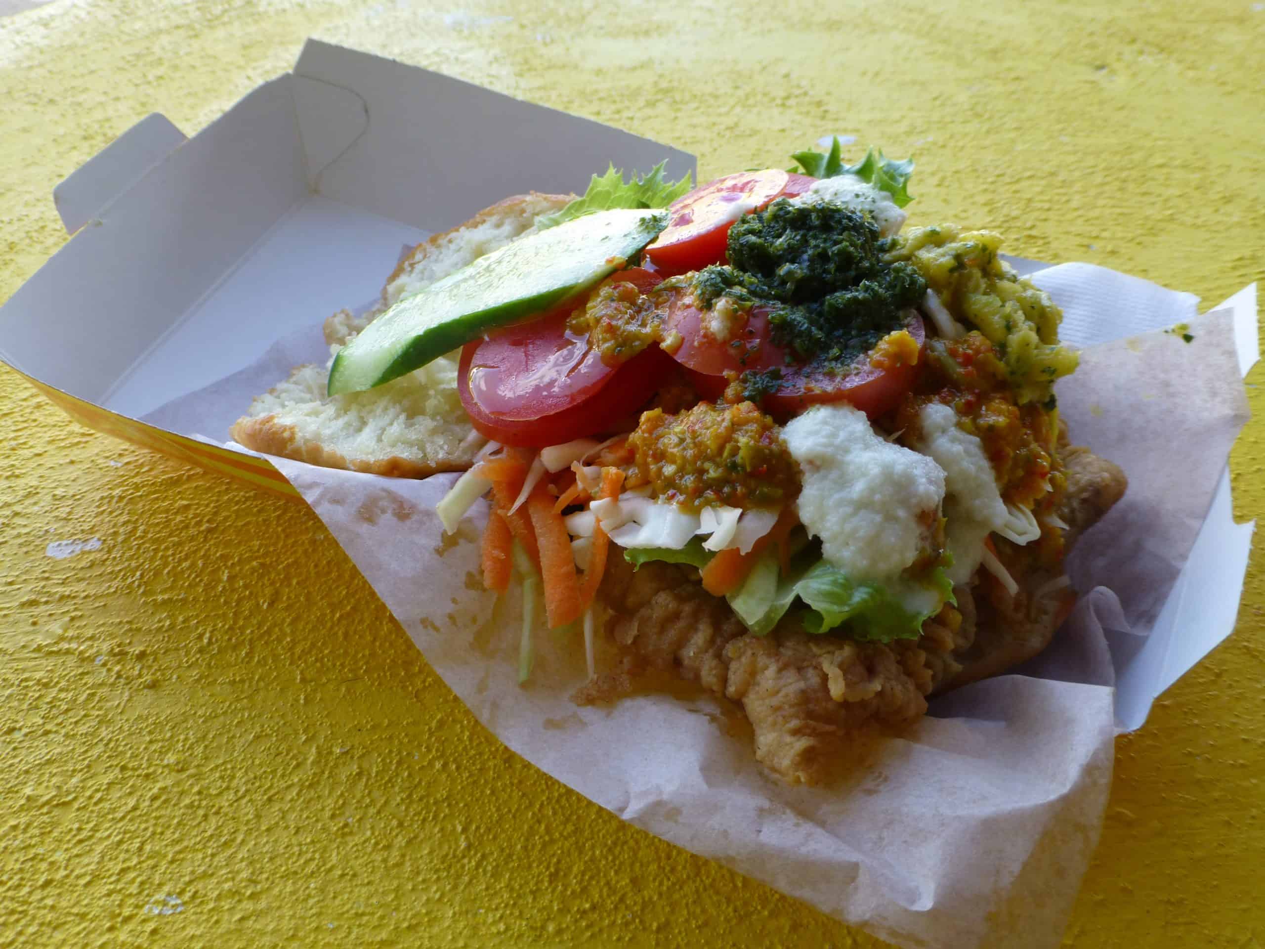 Breakfast in Trinidad and Tobago: Trinidad Breakfast to Try 2 bake and shark trinidad and tobago breakfast, trinidad breakfast, trini breakfast, breakfast in Trinidad and Tobago, typical breakfast in trinidad and tobago, traditional breakfast in trinidad and tobago