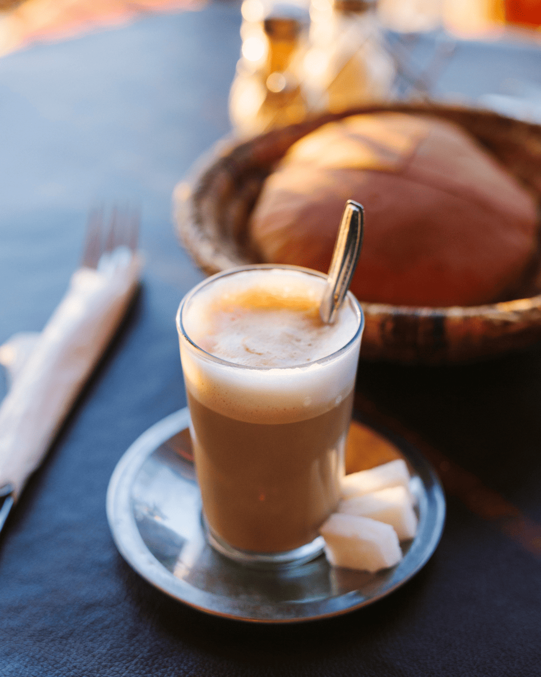 Alcohol in Morocco and 7 More Moroccan Drinks to Try 3 nous nous, moroccan coffee, drinking in morocco, alcohol in morocco, drinks in morocco, moroccan drinks