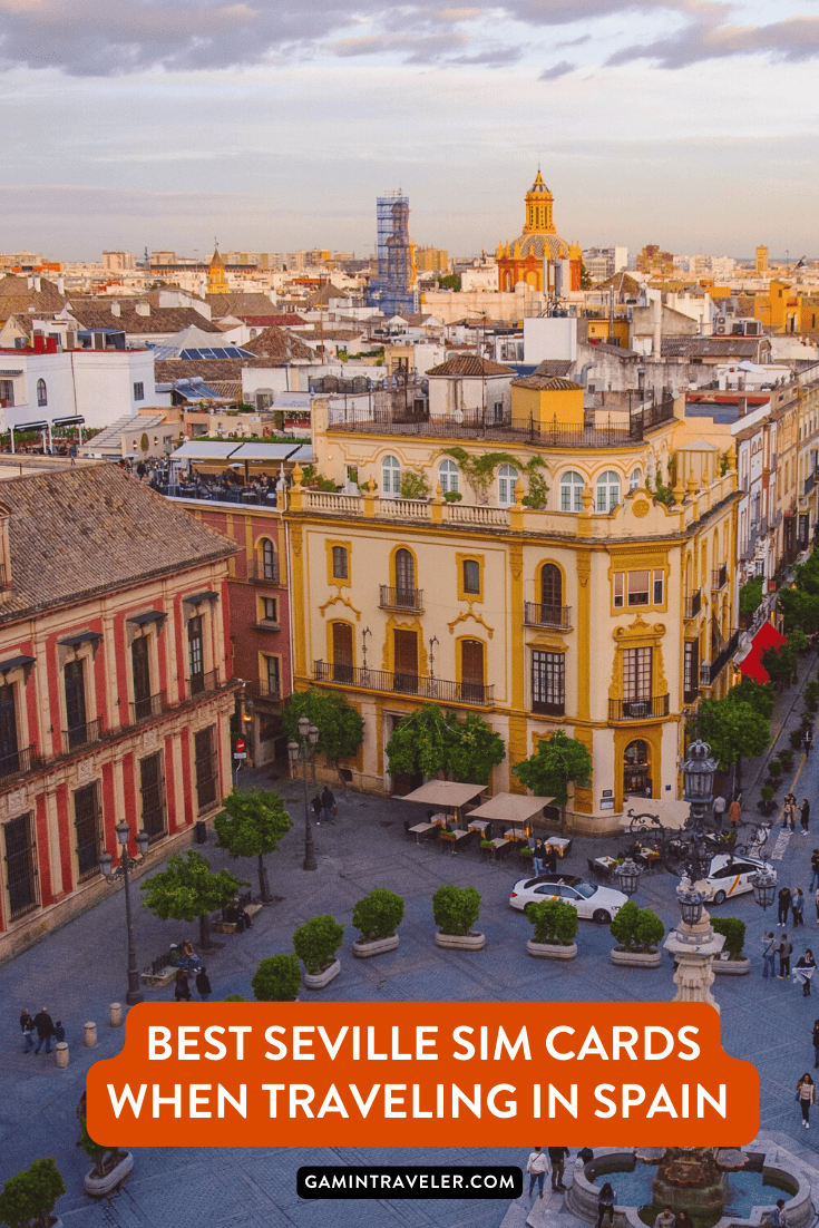 seville SIM card, esim for Spain 