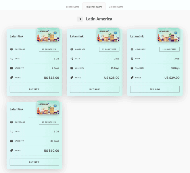 Getting a Venezuela SIM Card in 2024: Caracas Airport SIM Card 6 Airalo eSIM Venezuela, Venezuela SIM Card, Venezuela Airport SIM Card, Caracas Airport SIM Card