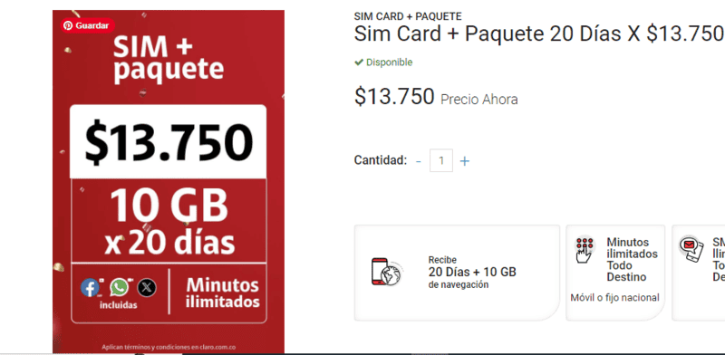 Buy SIM Card Bogota Airport in 2024 | Buying A Sim Card In Bogota 3 Claro Bogota sim card, Buy SIM Card Bogota Airport in 2024 | Buying A Sim Card In Bogota