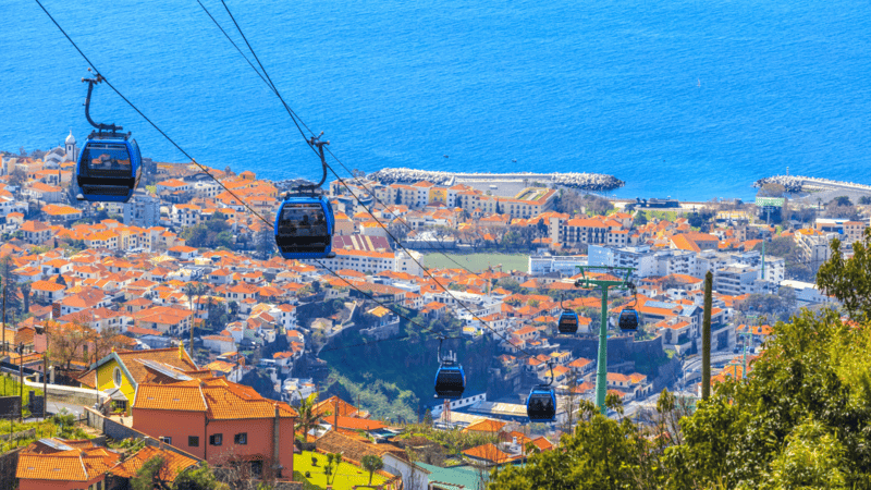 5-Day Madeira Itinerary: Uncover the Best of Madeira Portugal 3 Funchal Cable Cars in Madeira Portugal - Madeira Itinerary 5 Days