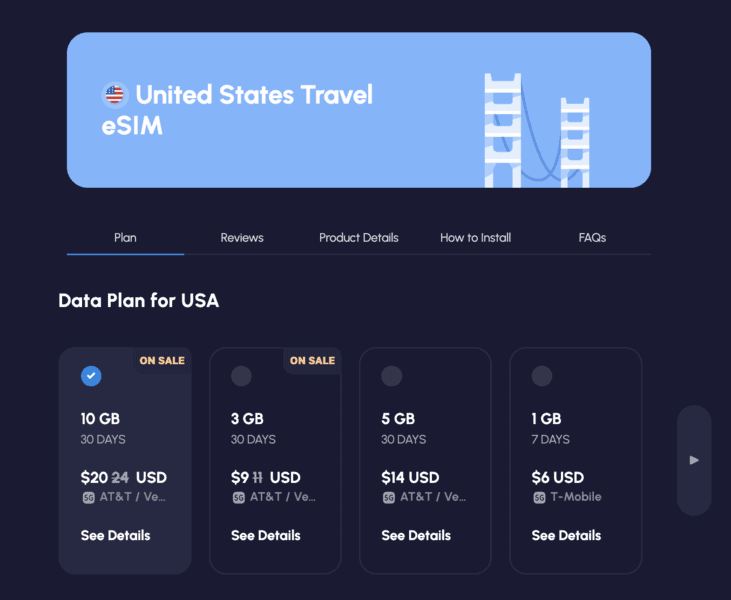 Holafly vs Nomad eSIM: Which is the Better eSIM for You? 6 Holafly vs Nomad eSIM Nomad vs Holafly Nomad eSIM USA Plans