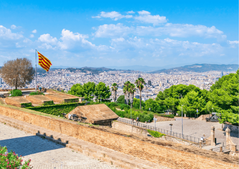 The Ultimate Barcelona Itinerary 4 Days: Everything to Know 4 View of Barcelona from Montjuïc Hill - Barcelona Itinerary 4 Days - 4 Day Barcelona Itinerary - 4 Days in Barcelona - What to Do in Barcelona in 4 Days