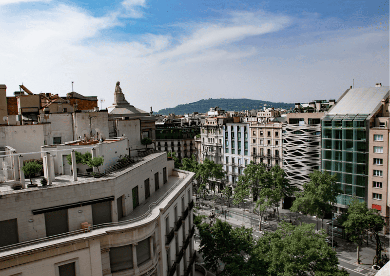 The Ultimate Barcelona Itinerary 4 Days: Everything to Know 5 View of Passeig de Gràcia - Barcelona Itinerary 4 Days - 4 Day Barcelona Itinerary - 4 Days in Barcelona - What to Do in Barcelona in 4 Days