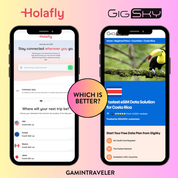 Holafly vs GigSky in 2024: Which eSIM is Better for You? 1 Holafly vs Gigsky, Holafly or Gigsky