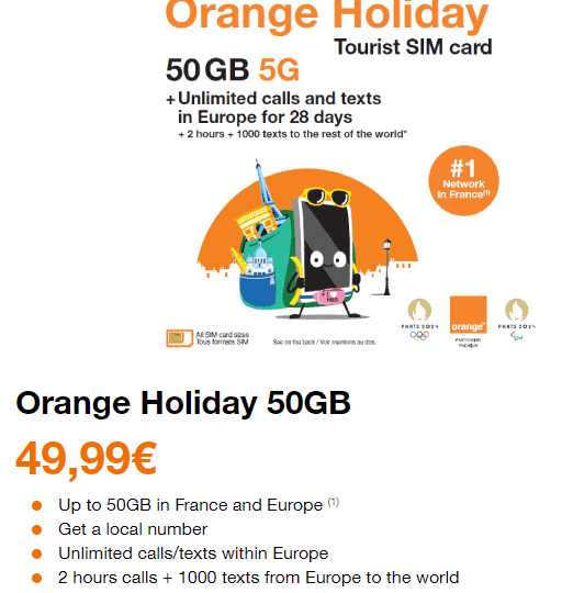 Getting Lyon Airport SIM Card in 2024: SIM Card In Lyon 2 Orange Lyon Sim Card,