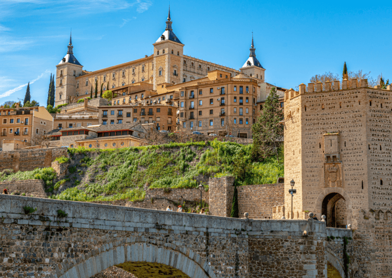 15 Most Beautiful Medieval Cities in Europe, Toledo - Plaza de España in Seville - Madrid and Seville Itinerary