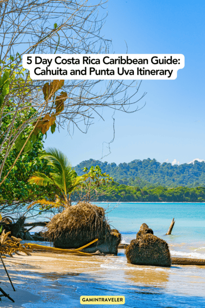 5 Day Costa Rica Caribbean Guide: Cahuita and Punta Uva Itinerary 1 5 Day Costa Rica Caribbean Guide: Cahuita and Punta Uva Itinerary