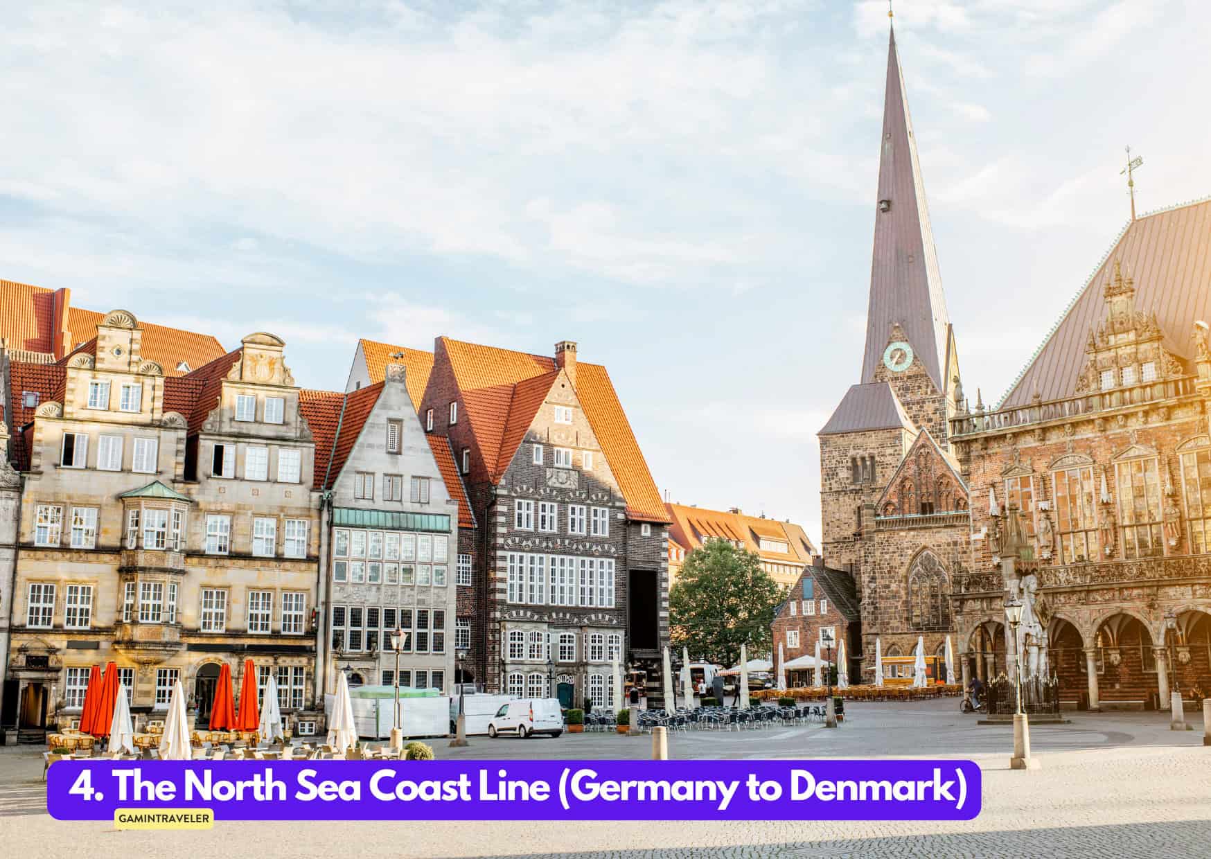 9 Best Summer Train Journeys in Europe To Do in 2024 5 4. The North Sea Coast Line Germany to Denmark Summer Train Journeys in Europe