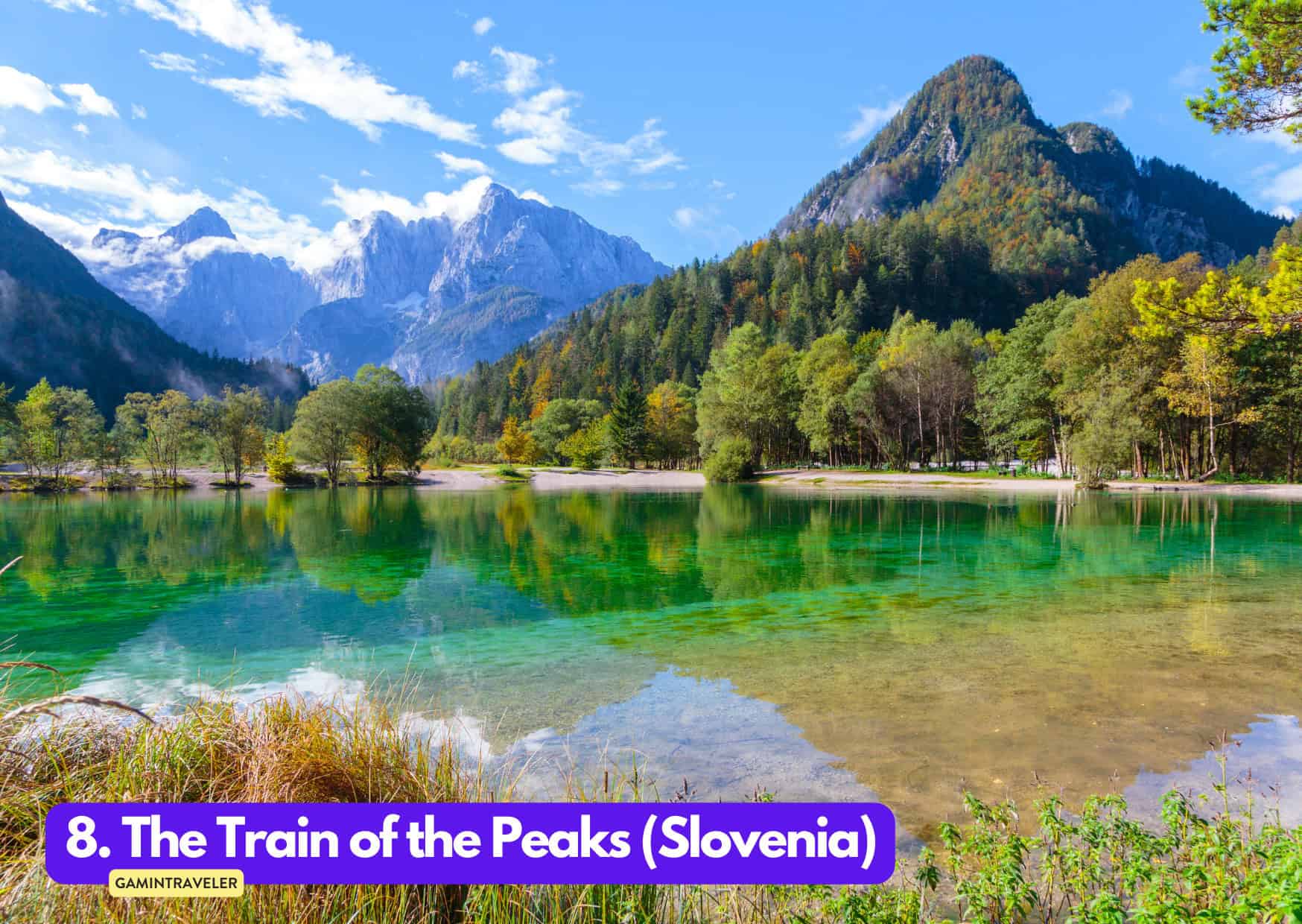 9 Best Summer Train Journeys in Europe To Do in 2024 9 8. The Train of the Peaks Slovenia Summer Train Journeys in Europe