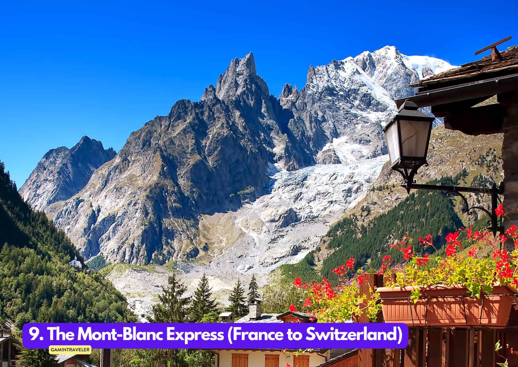 9 Best Summer Train Journeys in Europe To Do in 2024 10 9. The Mont Blanc Express France to Switzerland Summer Train Journeys in Europe