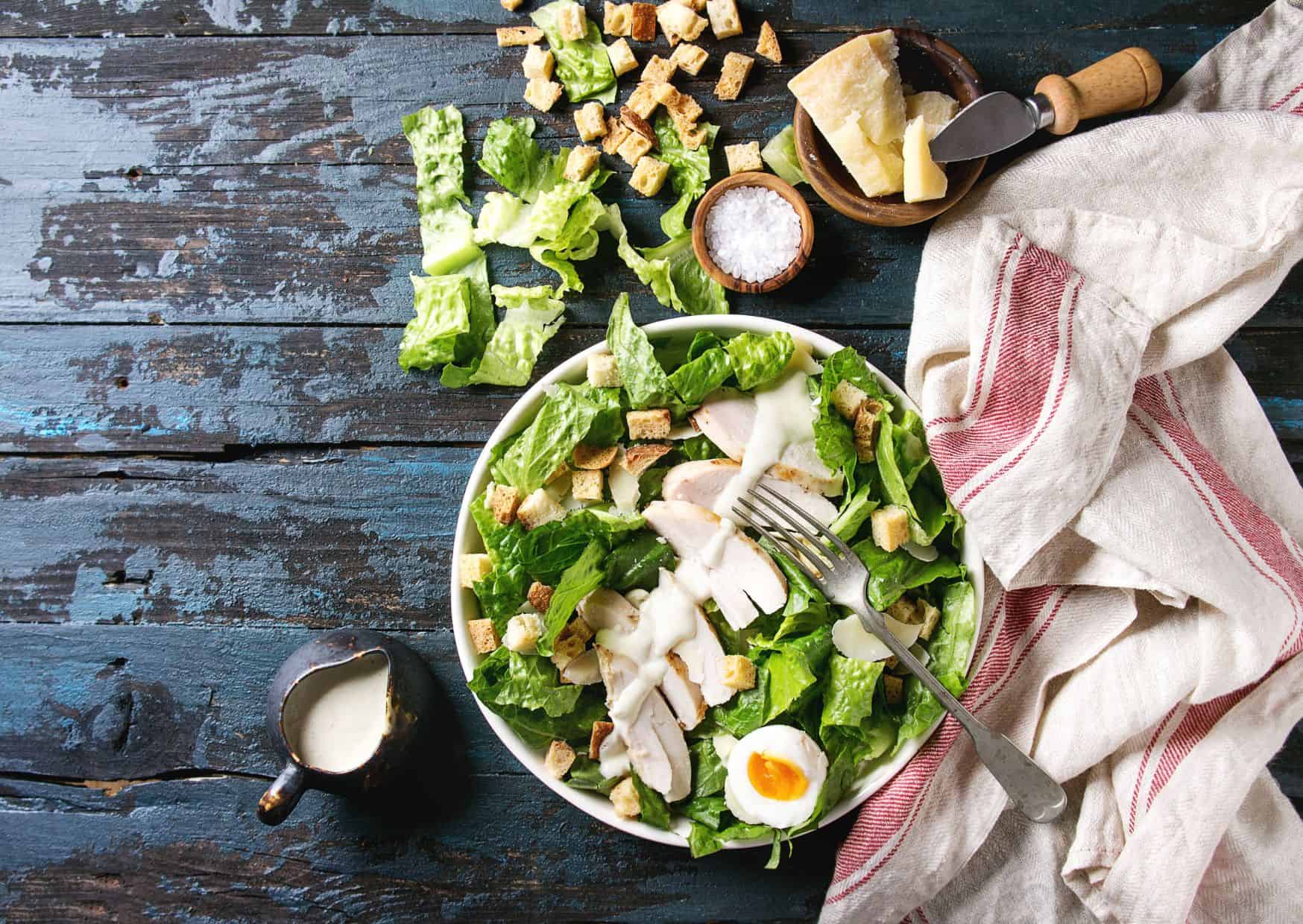 The Authentic Caesar Salad Recipe That Gets Every Detail Right 4 How To Make Caesar Salad (Recipe Guide) Tips And Calories