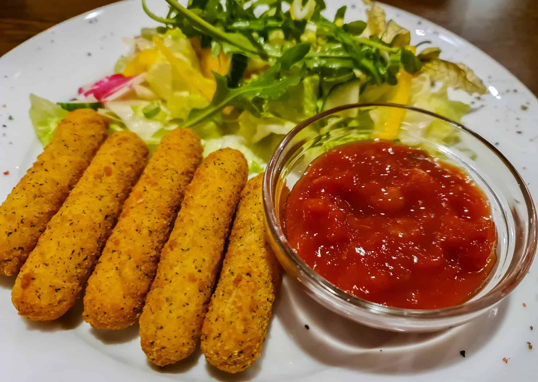 The Italian Recipes America Changed So Much They Became New Dishes 6 Mozarella Sticks with Ketchup 10 Italian Recipes That Americans Changed Are They Better