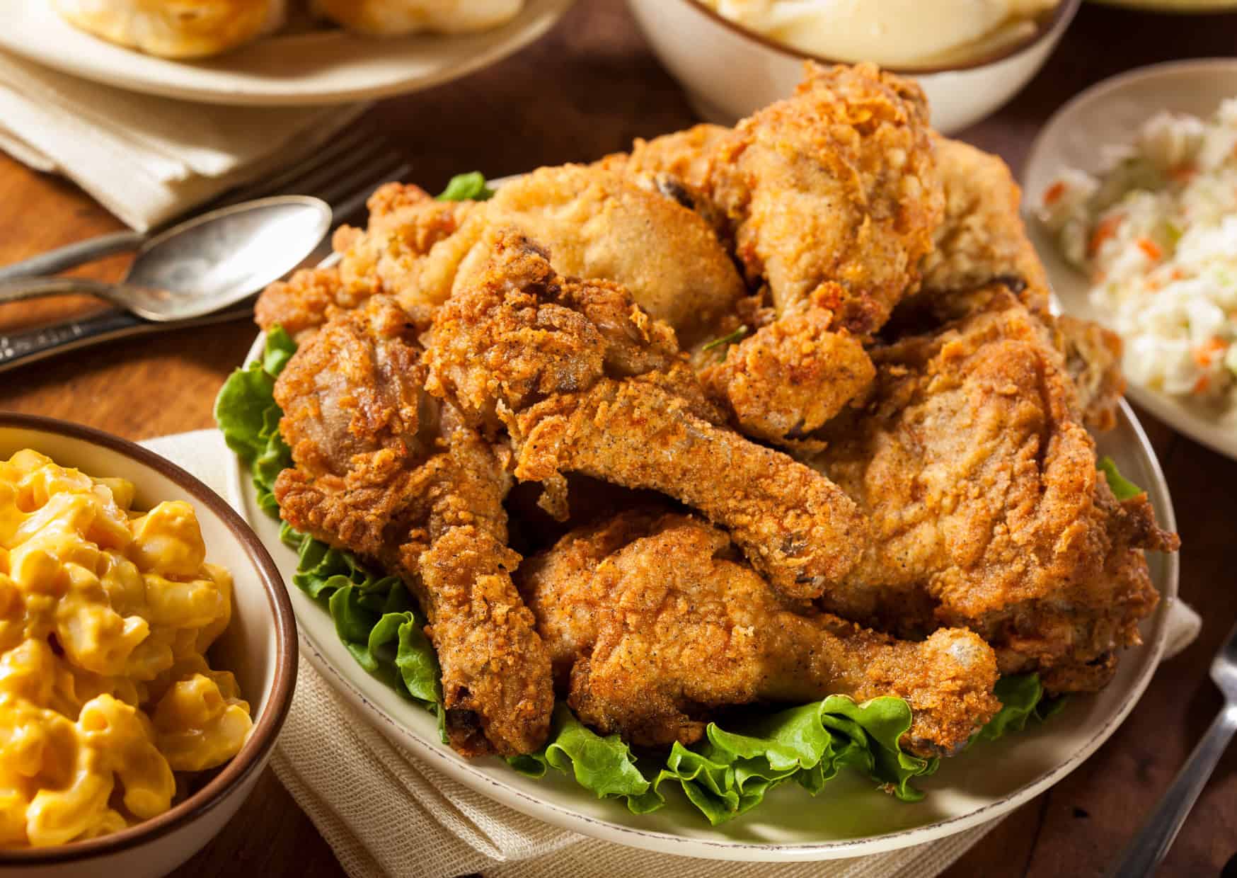 Southern American Fried Chicken vs Korean Fried Chicken Double Fried