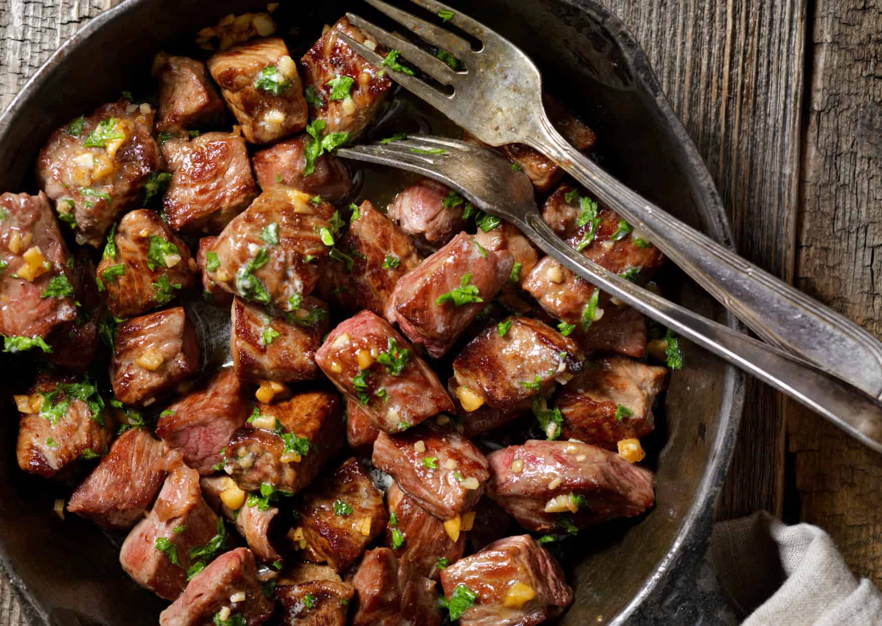 10 Summer Dinner Recipes So Easy You’ll Want Them Every Night 6 summer recipes to try Garlic Butter Steak Bites