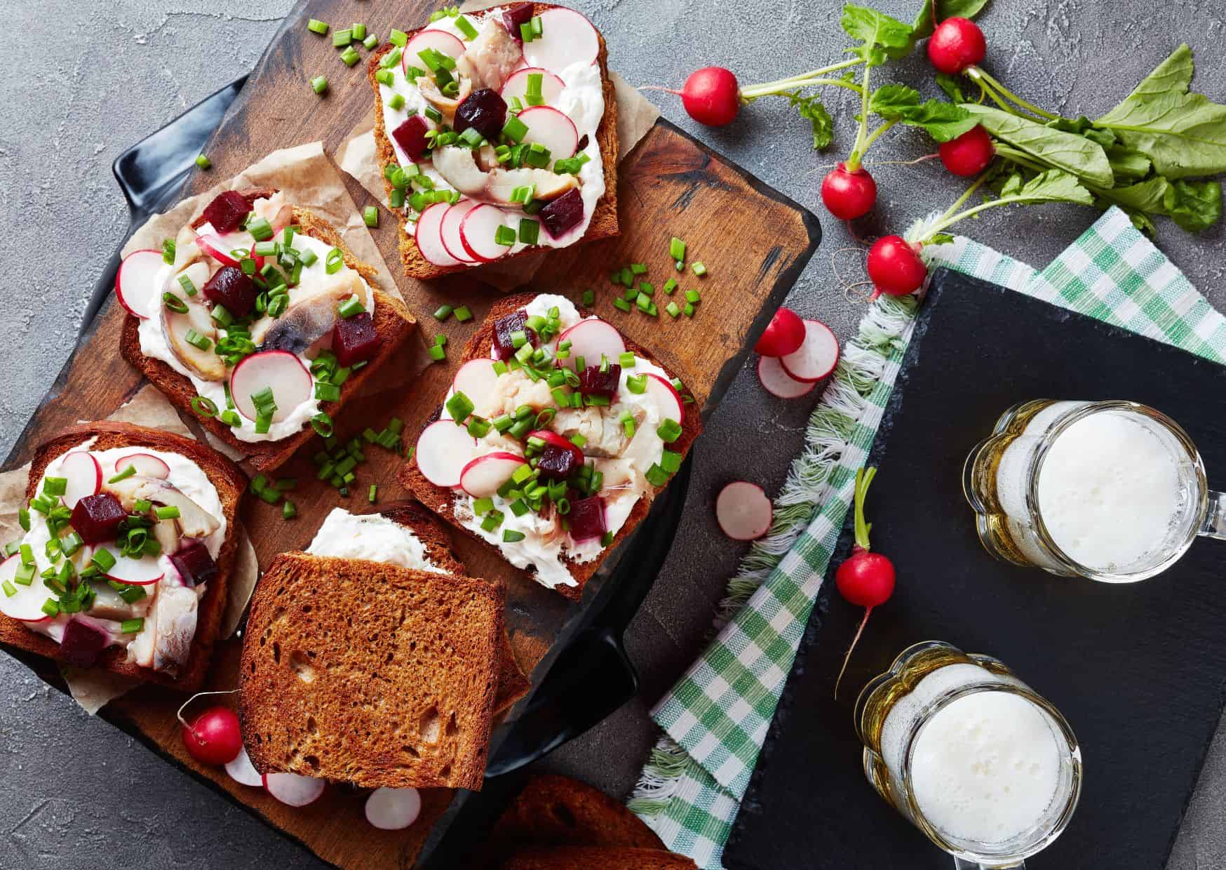 Stop Making Boring Sandwiches: How to Make Danish Smørrebrød. The Open-Faced Sandwiches That Look Too Pretty to Eat 1 How To Make Homemade Danish Open-Faced Sandwiches (Smørrebrød)