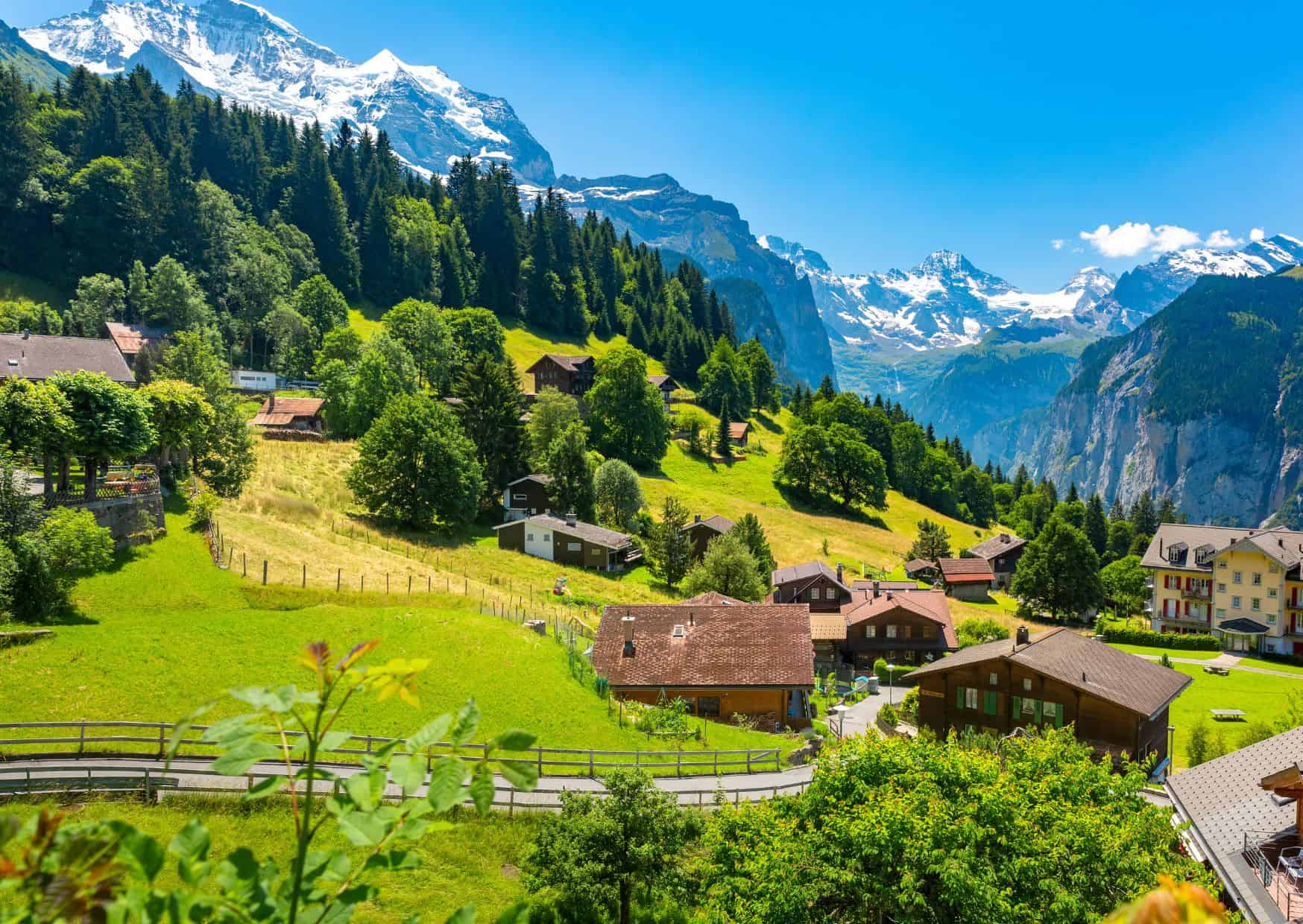 7 Fairytale Villages in Switzerland 6 Wengen,