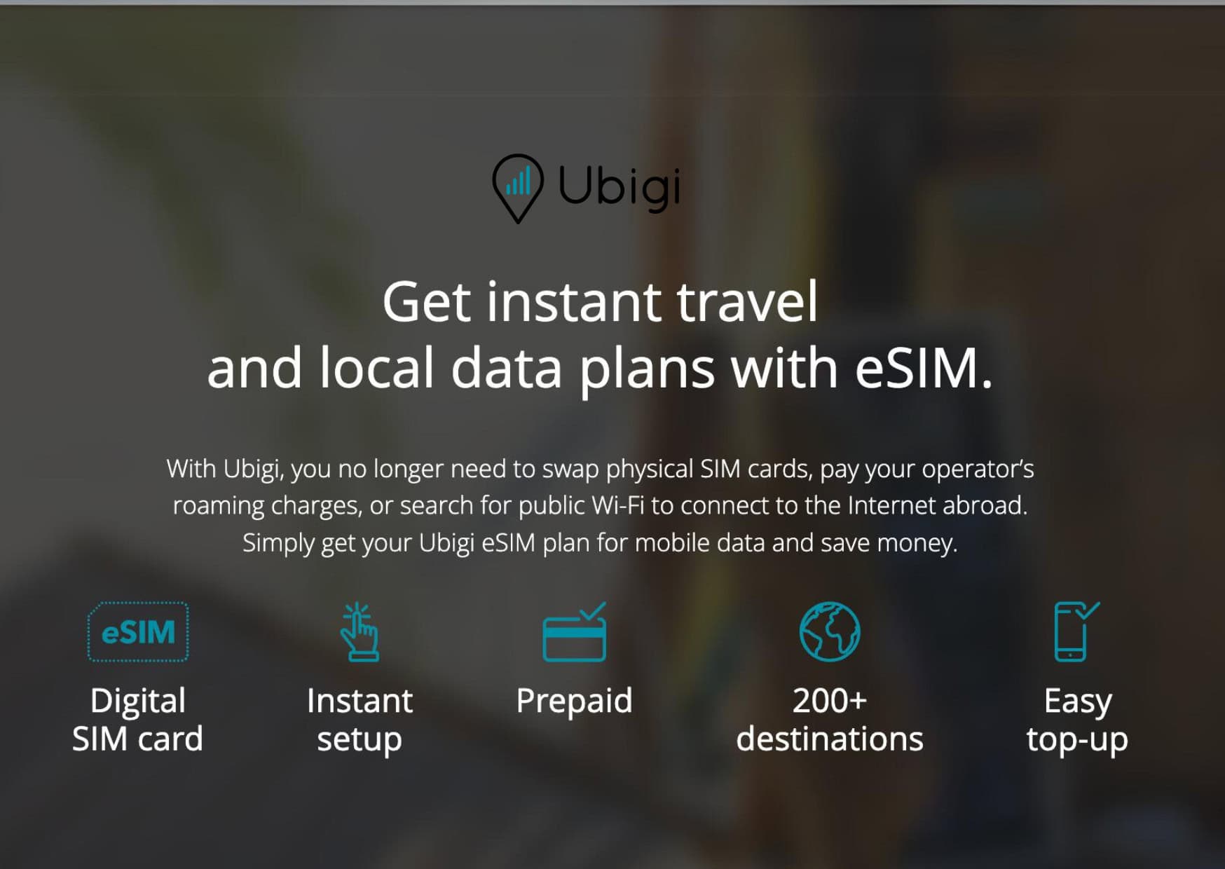 eSIM vs. International Roaming: The Travel Phone Dilemma That Could Save (or Drain) Your Wallet 4 Ubigi best eSIM prices