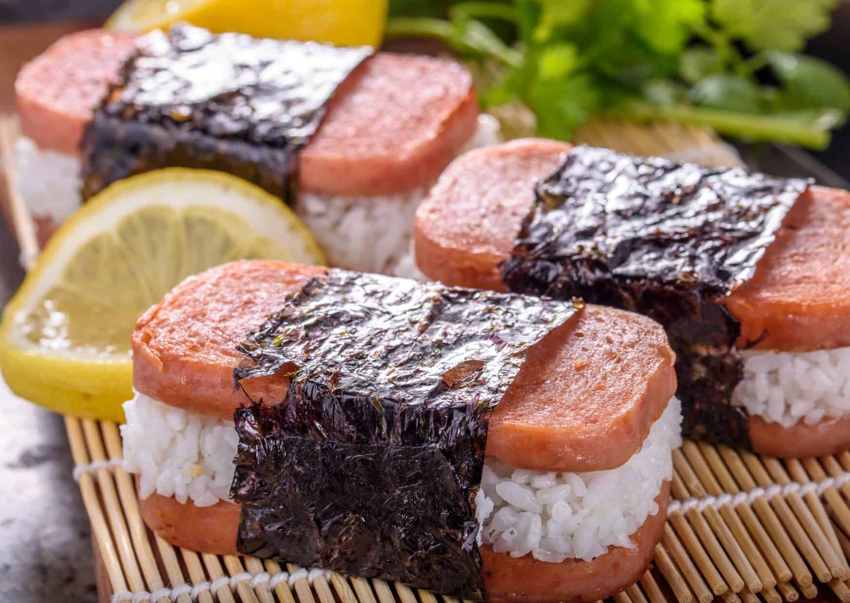 Forget Resort Food: The 5 Most Popular Hawaiian Dishes Everyone Should Taste 4 Spam Musubi,