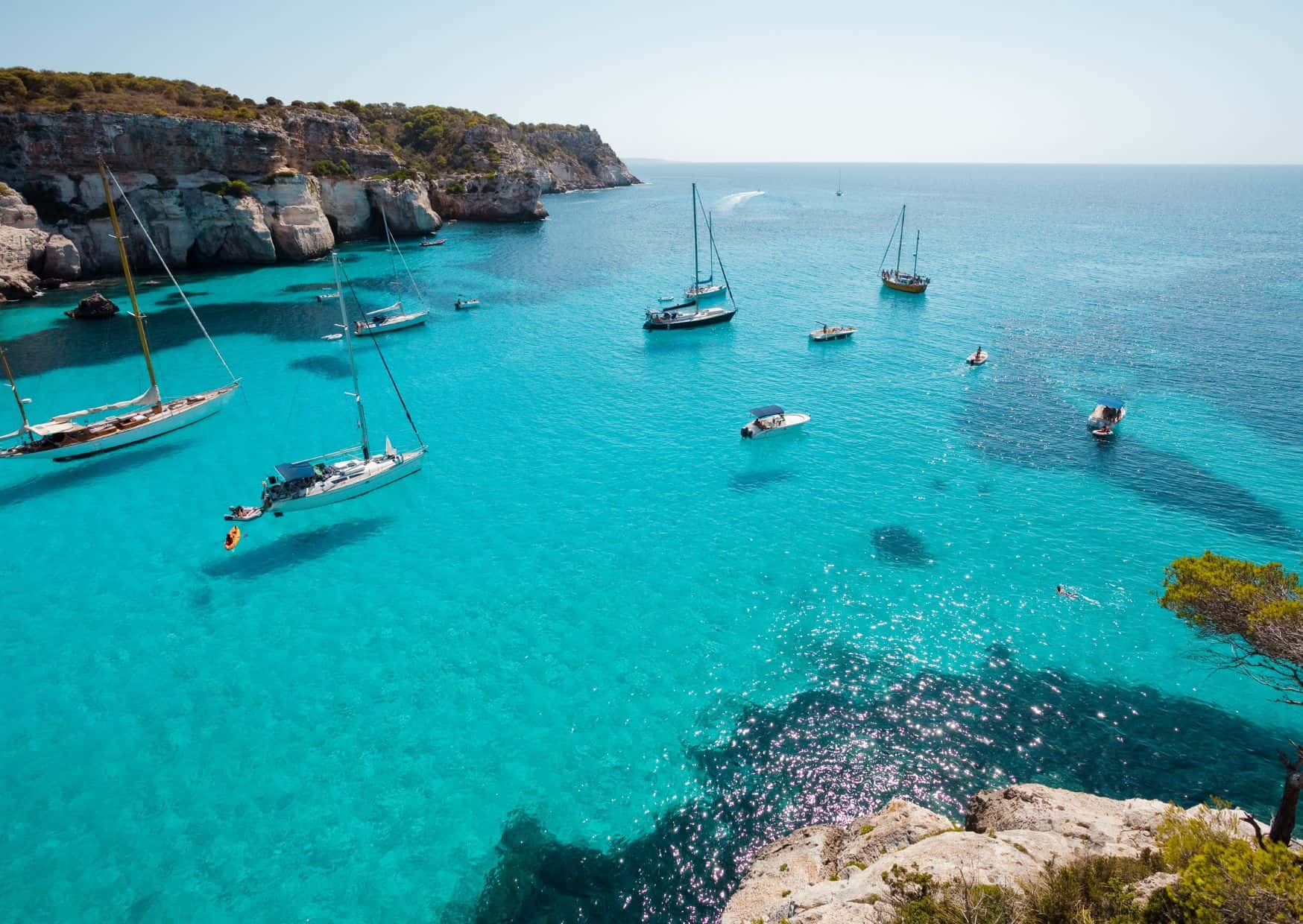 8 Dreamy European Beaches That Will Make You Think You’re in the Caribbean 2 8 Dreamy European Beaches That Will Make You Think You’re in the Caribbean, 10 Bucket List Destinations in Spain, Cala Macarella, 6 Spanish Beaches That Look Like Caribbean Beaches