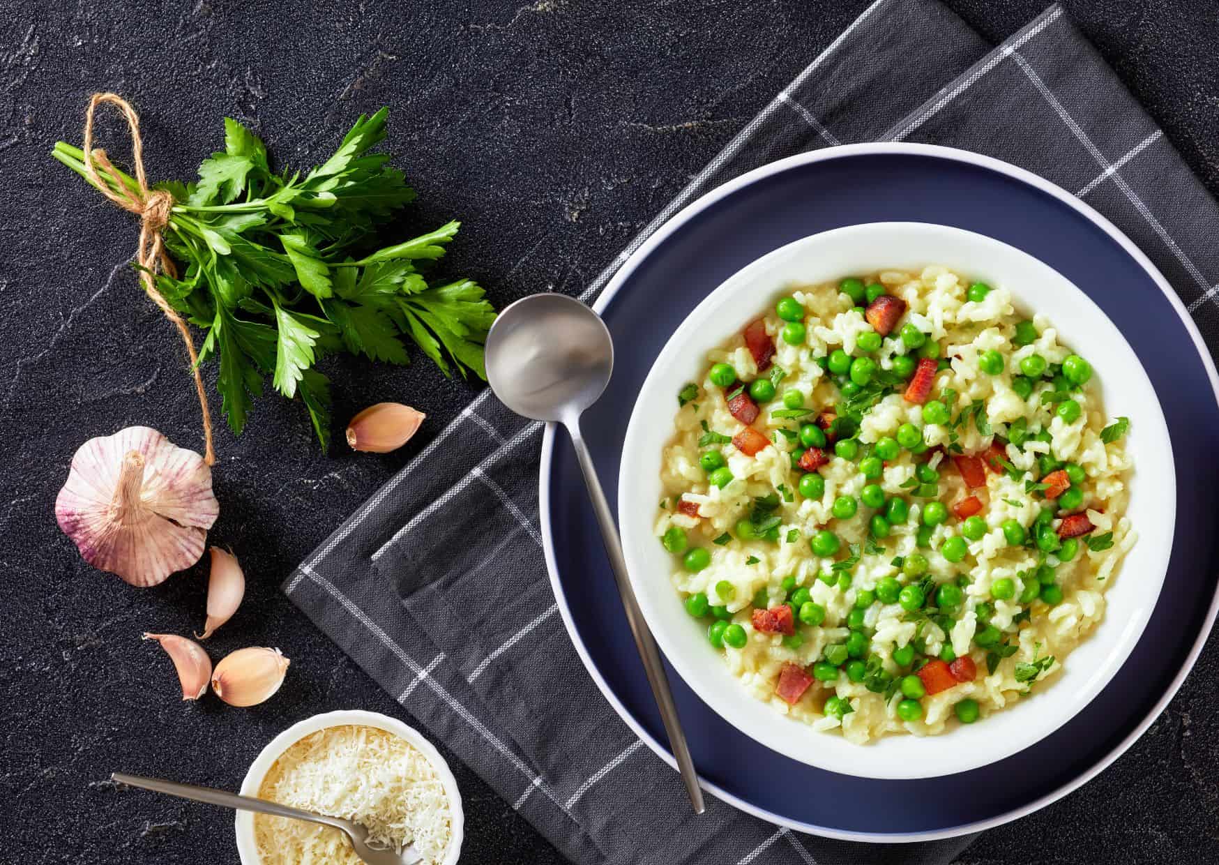 How To Make Risi e Bisi – Italy’s Creamy Rice And Peas Dish Everyone Should Try 1 How To Make Homemade Risi e Bisi Rice and Peas (Recipe Guide)