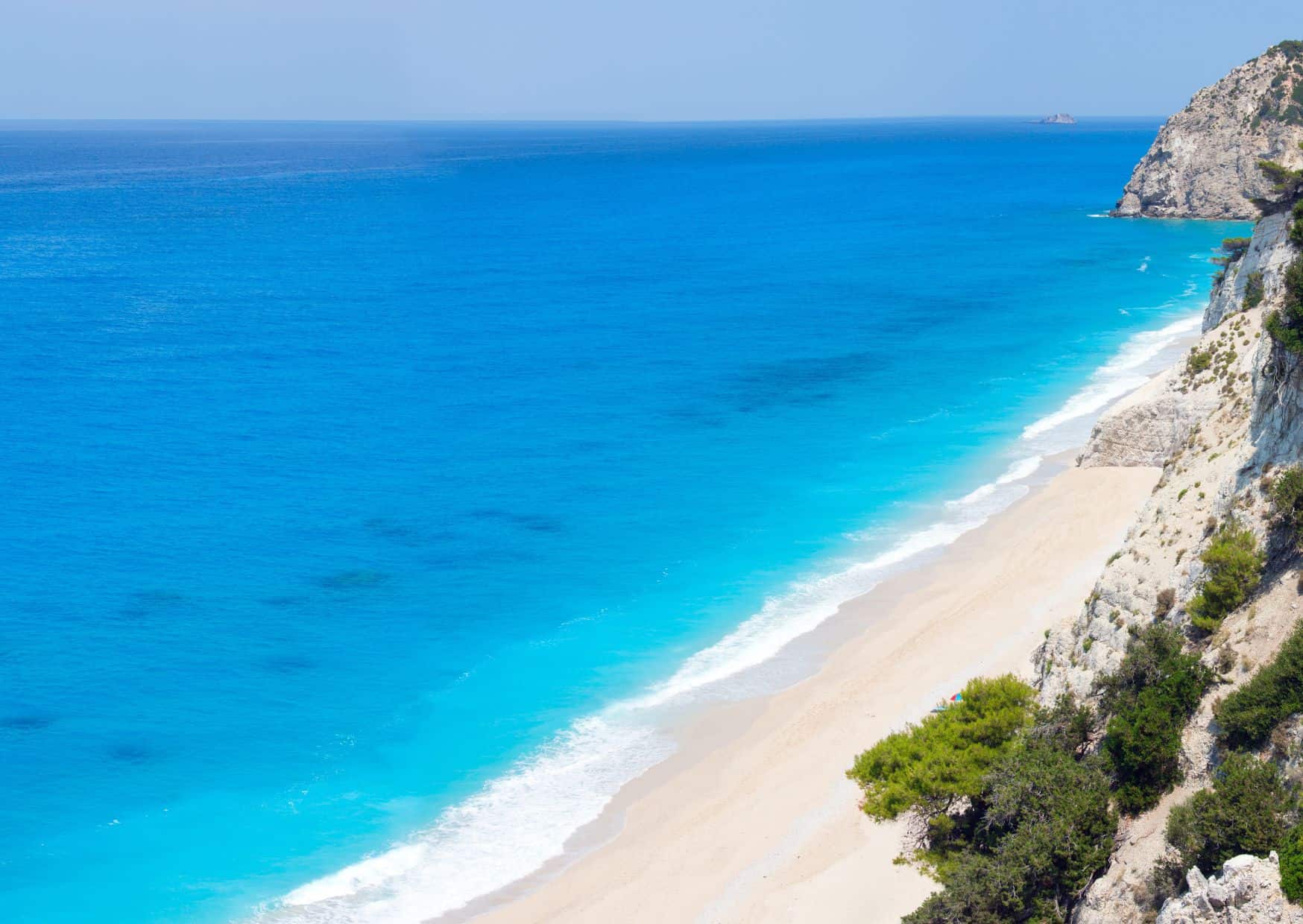 8 Dreamy European Beaches That Will Make You Think You’re in the Caribbean 8 Egremni Beach, Lefkada