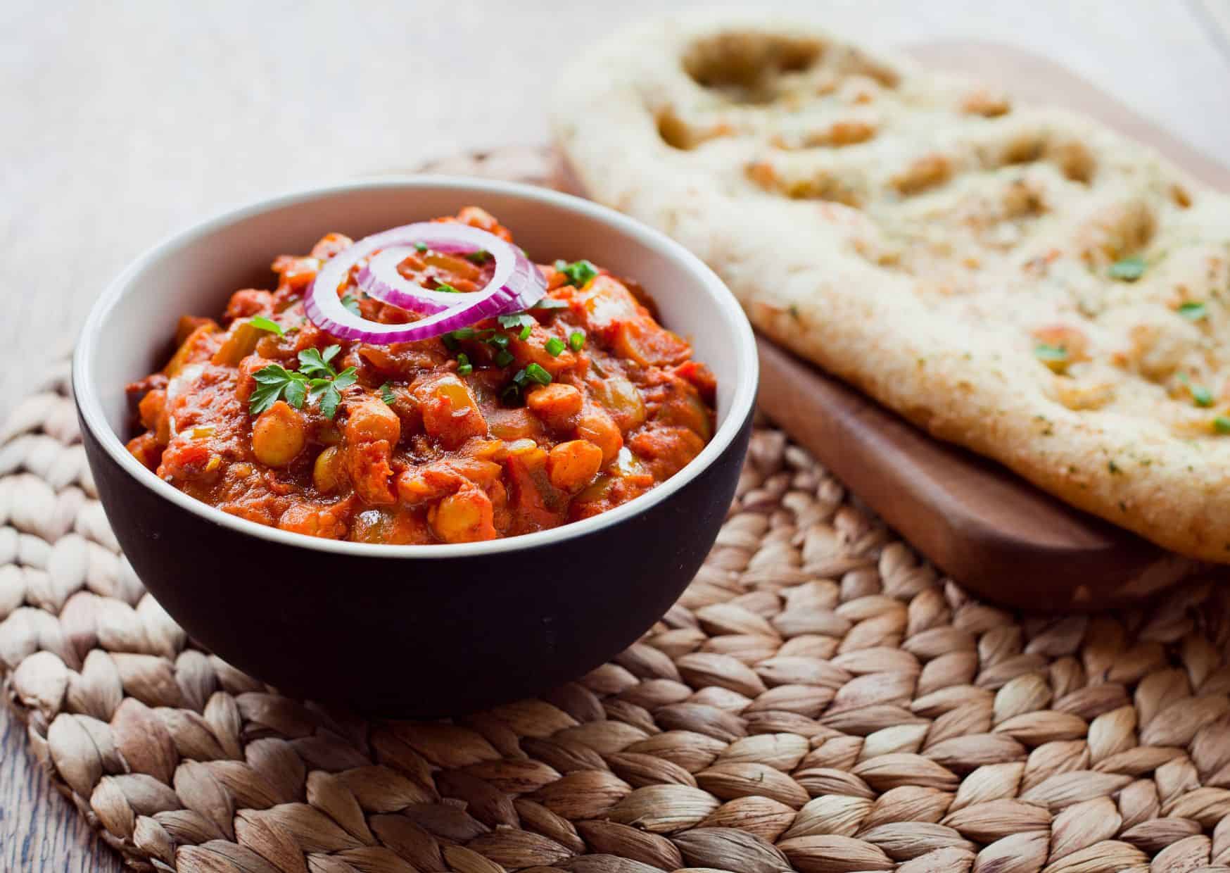 7 Naan Recipes So Good They Steal the Spotlight 4 7 Delicious Recipes to Eat with Naan (Recipe Guide), Chana Masala,