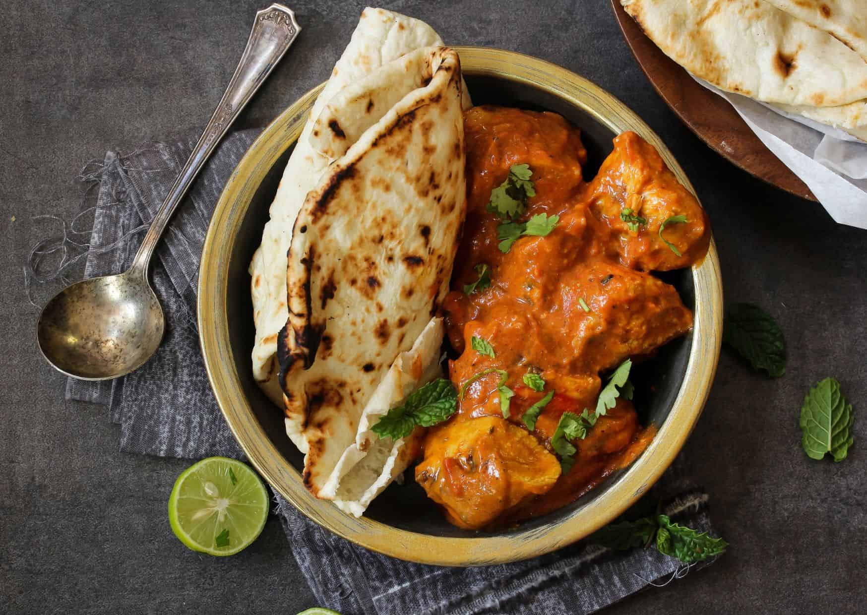 7 Naan Recipes So Good They Steal the Spotlight 1 Delicious Recipes to Eat with Naan, Butter Chicken