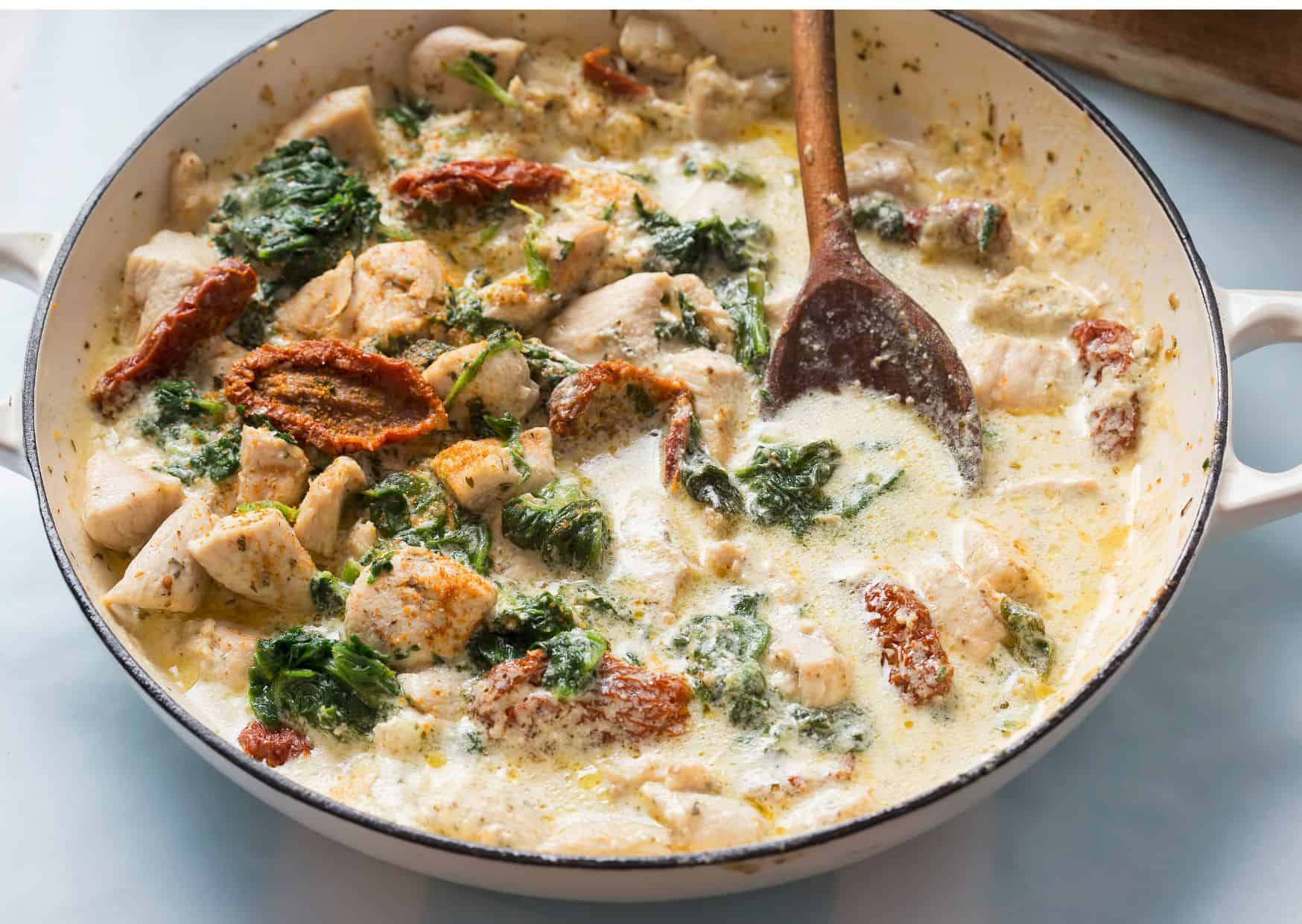 Forget Boring Chicken: How To Make Tuscan Chicken With A Creamy Sauce That Tastes Restaurant-Made 5 How to Make Tuscan Chicken (Recipe Guide)