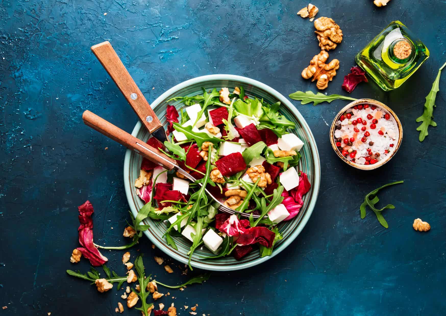 The 12 Meatless Recipes That Could Convert Even Serious Carnivores 11 Beet and Goat Cheese Salad