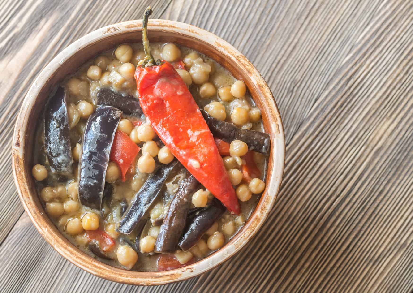 The 12 Meatless Recipes That Could Convert Even Serious Carnivores 10 Eggplant and Chickpea Tagine