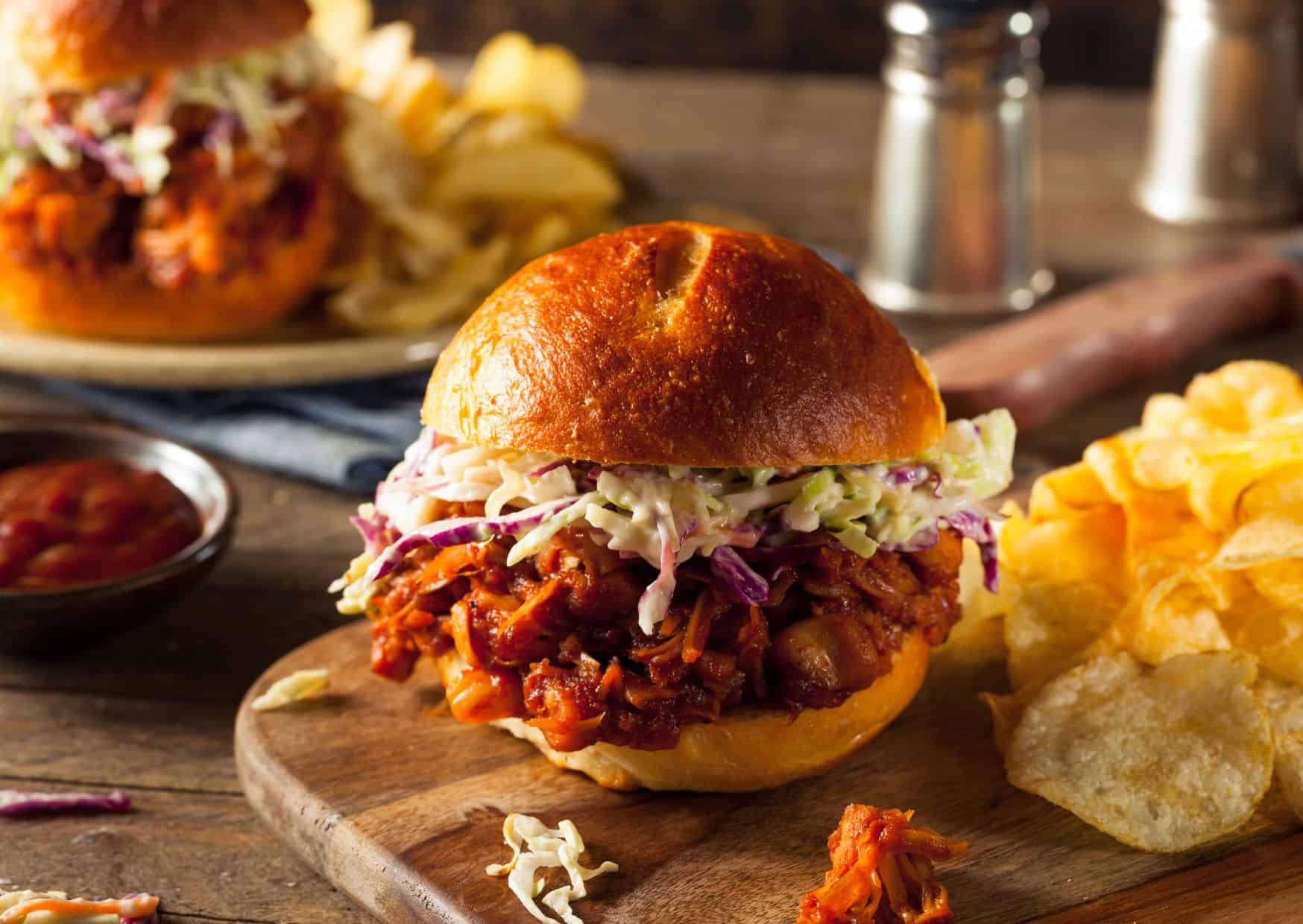 The 12 Meatless Recipes That Could Convert Even Serious Carnivores 9 Jackfruit Pulled "Pork" Sandwiches