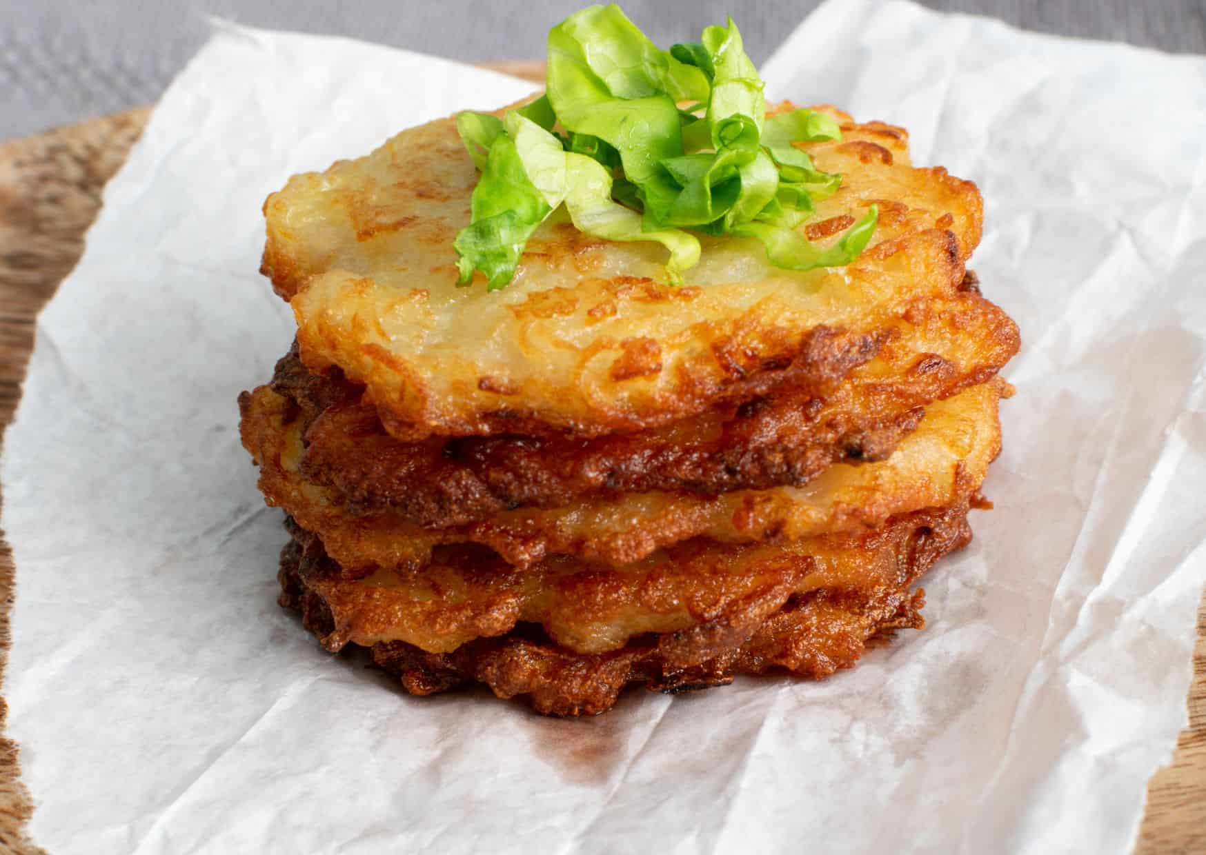 Crispy Cheese & Potato Pancake from Friuli