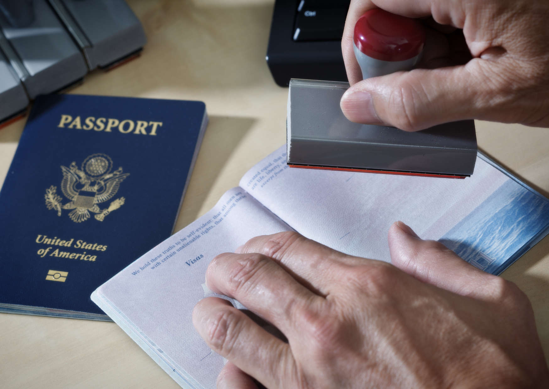 The Passport Damage That EU Borders Use to Deny American Entry 1 Passport Damage That EU Borders Use 4