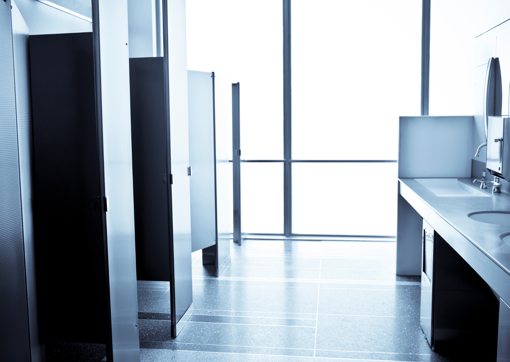 The Bathroom Door Gap in American Stalls That Makes Europeans Refuse to Use Them 4 American bathroom stalls 2