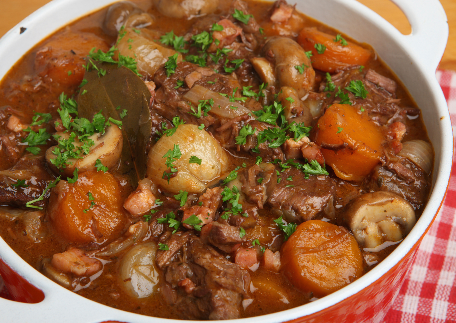 French Beef Bourguignon Takes 3 Hours for a Reason: The 3-Hour French Cooking Rule That Makes Beef Fall Apart 5 French Beef Bourguignon