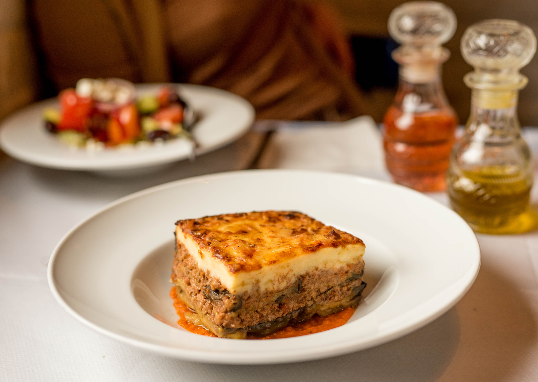 Americans Fry the Eggplant And Greeks Build the Layers Smarter: How To Make Greek Moussaka 3 Greek Moussaka Layer 6